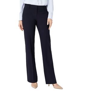 Ann Taylor Black Straight Leg Pants | Size 4